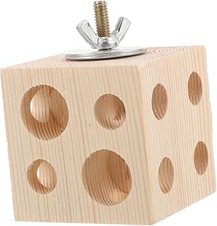 HAPINARY Brinquedo De Mastigar Papagaio Brinquedos De Madeira Quebra-Cabeça Brinquedos De Mastigar Brinquedo De Mastigar Pássaro Brinquedo De Mastigar Quebra-Cabeça De Forrageamento Blocos