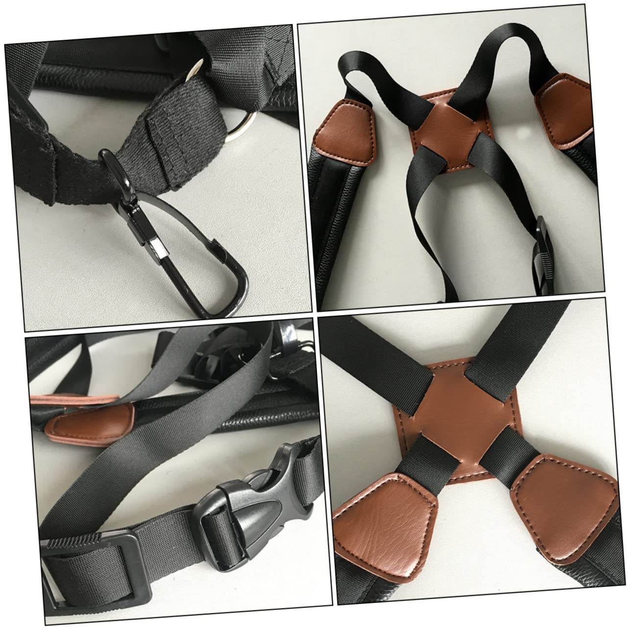 Toyvian 2pezzi Sospensione Per Sassofono Con Design e Imbottitura Comfort Compatibile Con Sassofoni Tenore e Clarinetti Realizzata Materiali Sicuri e Resistenti