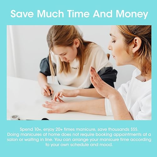 Miniatura 6 de Gellen Kit de esmalte de uñas de gel, juego de esmalte de uñas de colores rosa cian, adorable kit de esmalte de gel pastel de caramelo, kit de uñas