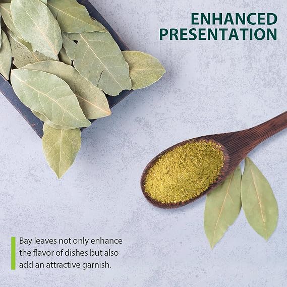 Soeos Bay Leaves, 8 oz (227g), Non-GMO Verified, Dried Bay Leaf, Freshly Packed to Keep Fresh,Herbs for Cooking