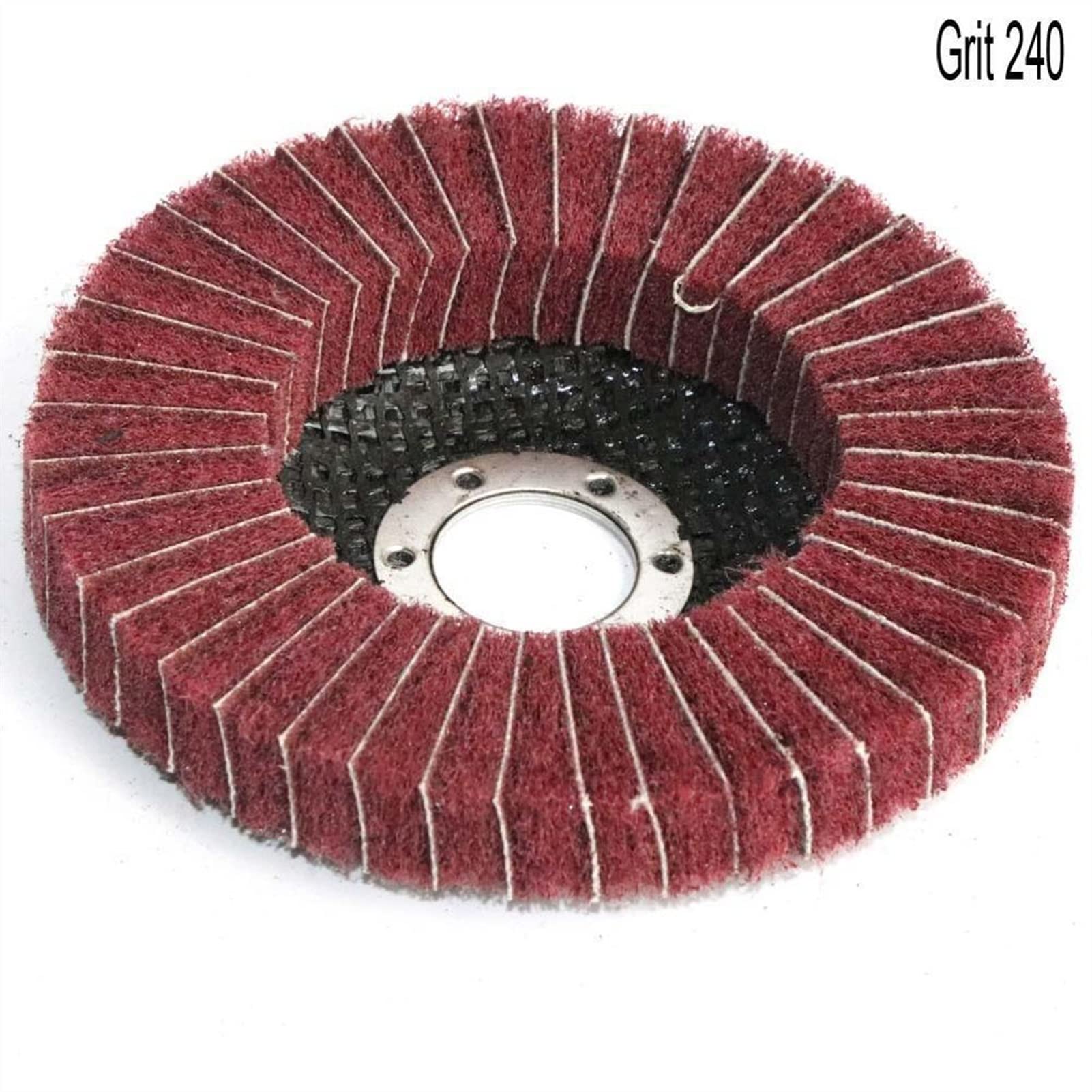 Tarcze listkowe 4-1/2"X7/8" Nylonowe włókno polerskie tarcze szlifierskie 115 * 22 mm(Grit 320,5Pc-115 * 22Mm)