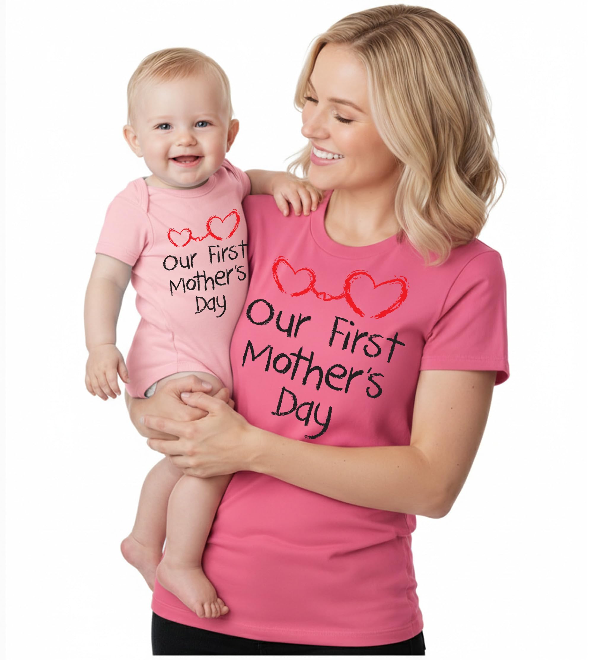 tstars Taco & Taquito Baby Bodysuit & Women's T-Shirt Set Mommy & Me Matching Outfit-picture-52