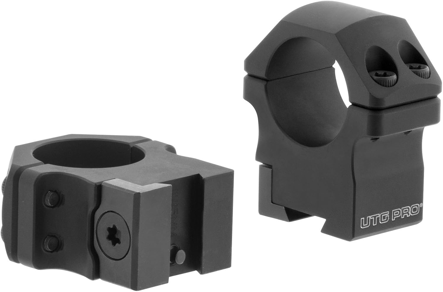 UTG Pro US Made 1" /2Pcs Med. Profile Poi Airgun/.22 Rings