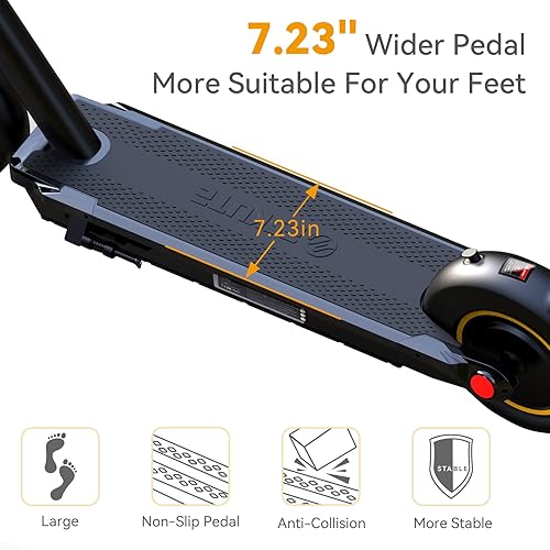 Miniatura 6 de Scooter eléctrico de 48 V125 Ah con neumáticos sólidos