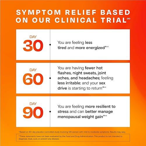 Miniatura 5 de Amberen Alivio de la Menopausia Promueve Equilibrio Hormonal 60 cápsulas