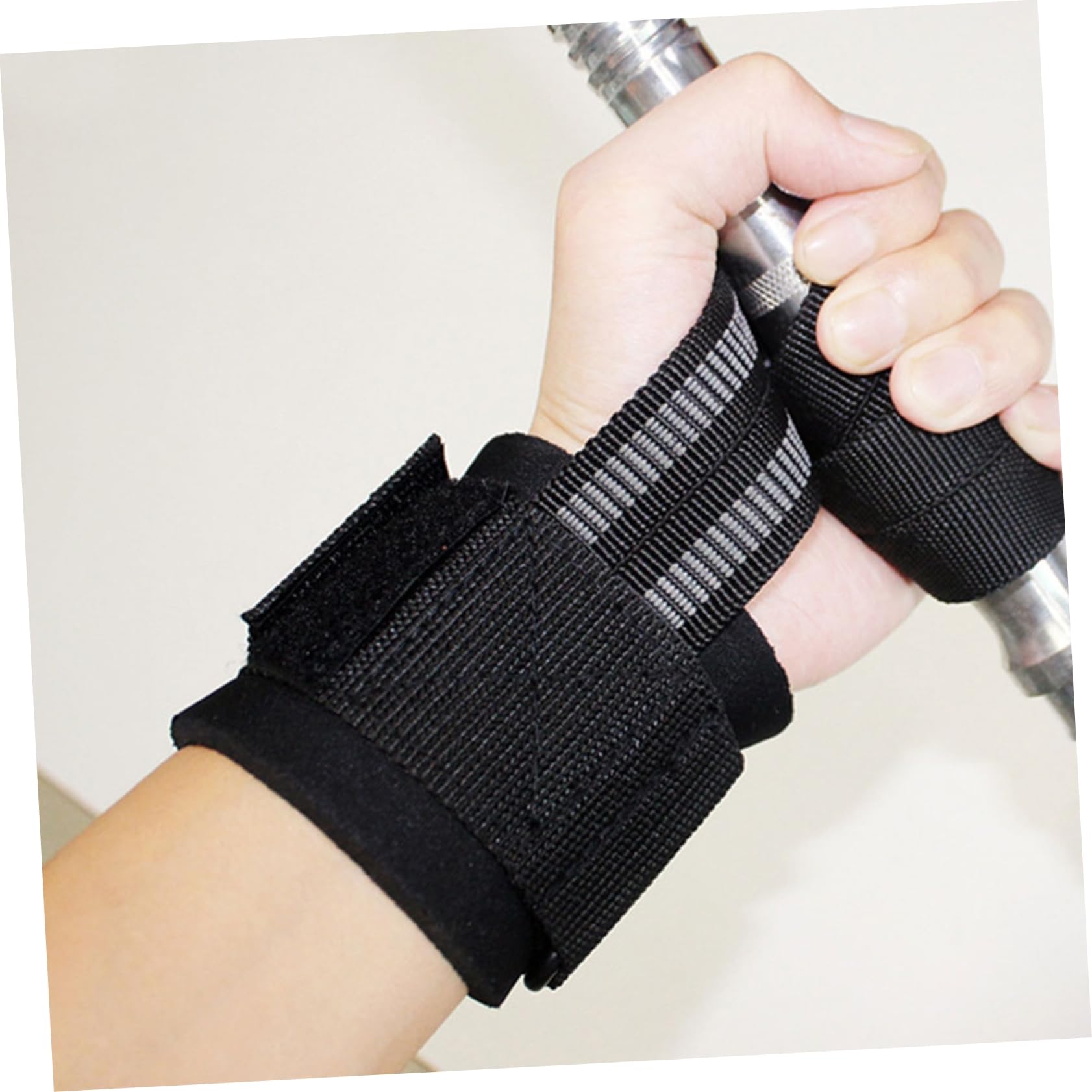 ibasenice 3 Paires Sangles de Musculation Tours Bretelles STOCHES DE LATIFIER Tracer Ceinture de Fitness Bracelet de Remise en Forme Bracelet de Sport Nylon Black
