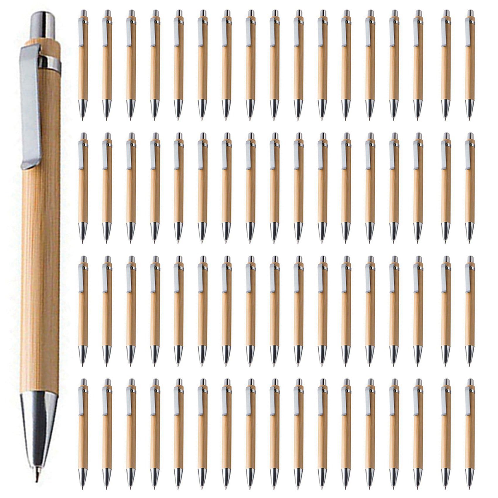 240 Stück Kugelschreiber Stift Set Bambus Kugelschreiber Stift Büro- & Schul Bedarf Stifte & Schreiben Bedarf Geschenke, Schwarze Tinte
