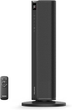 PELONIS Tower Heater Electric Fan 2000W with Remote Control, 2S Fast Heating, 75  Oscillation, ECO Mode, Overheating, Tip-Over Protection, Quiet Ceramic Heater for Bedrooms, Offices
