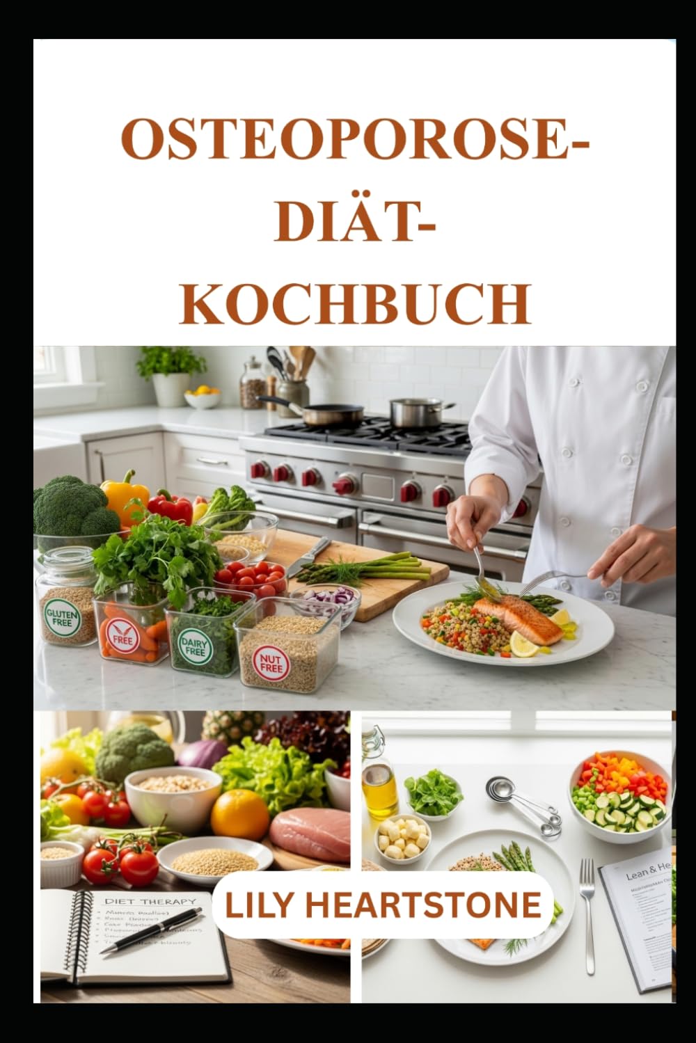 OSTEOPOROSE-DIÄT-KOCHBUCH: Kalziumreiche Rezepte und ausgewogene Ernährungspläne zur Stärkung der Knochen
