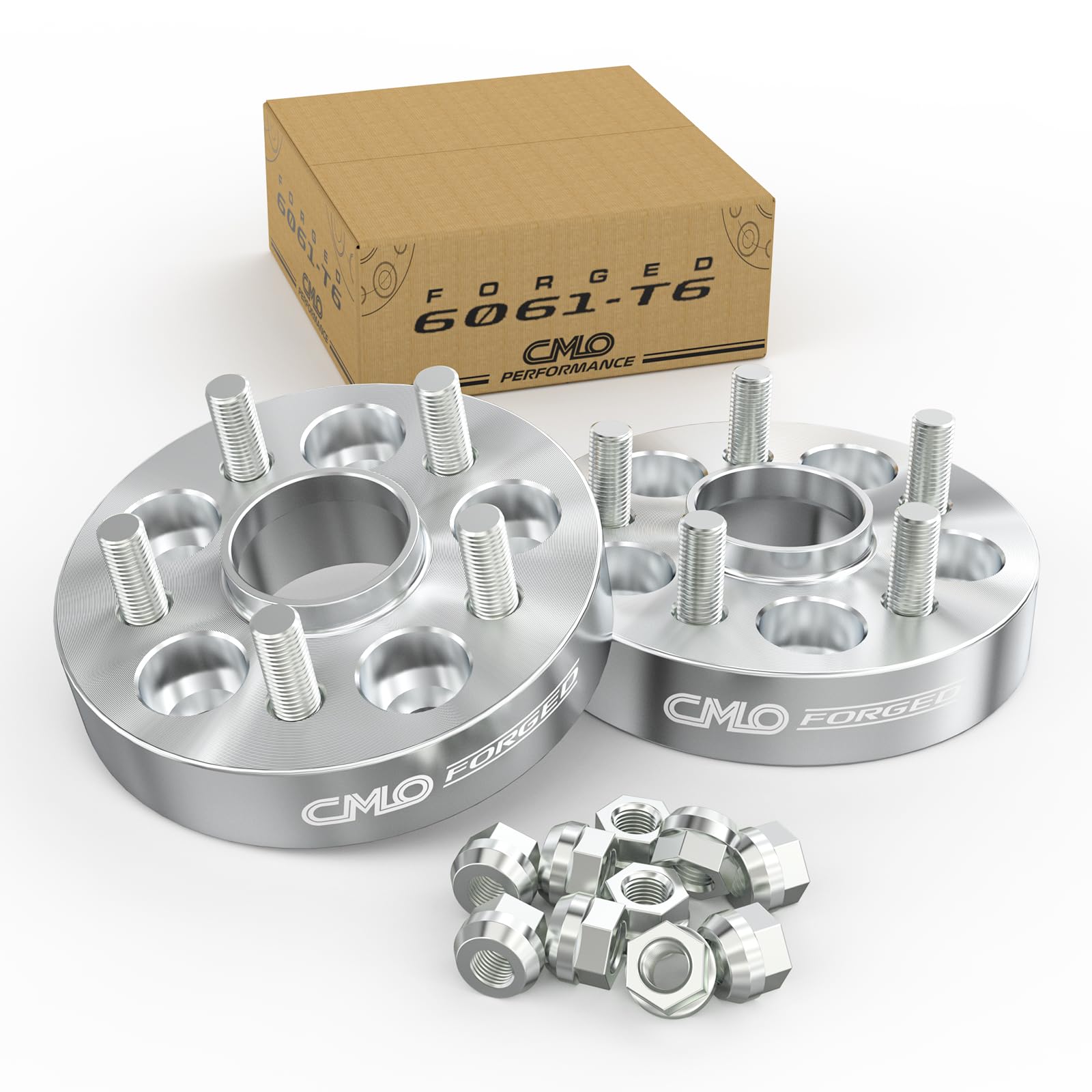 Customadeonly 5x100 Forged Hubcentric Wheel Spacers 32mm (1.25") (2pcs) – Compatible for Toyota Corolla, Prius, Matrix, Celica, Scion tC, Lexus CT200h, Pontiac Vibe (54.1mm CB, M12x1.5 Studs)