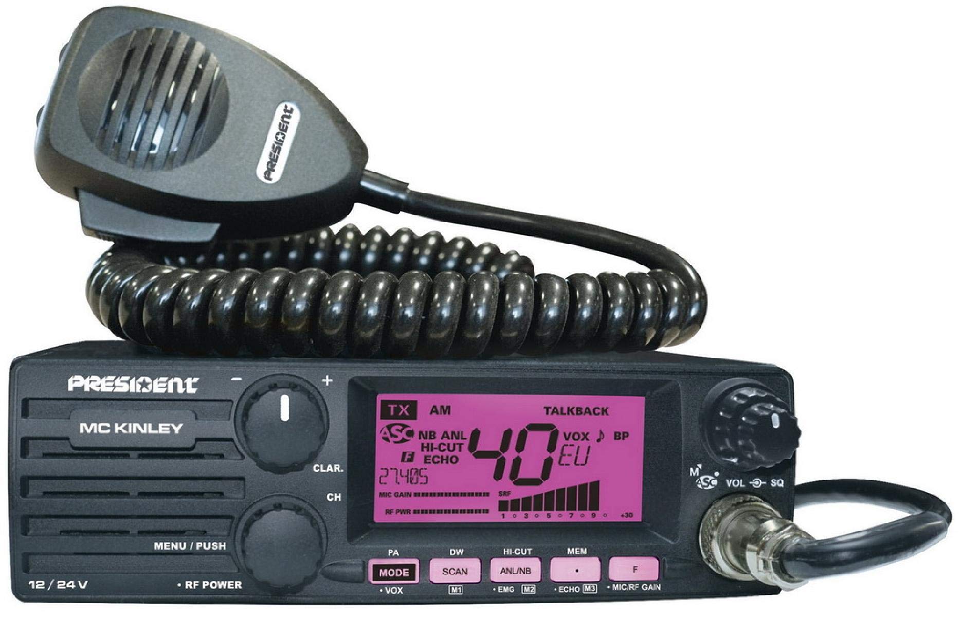 MC Kinley 12/24V Am/FM/SSB