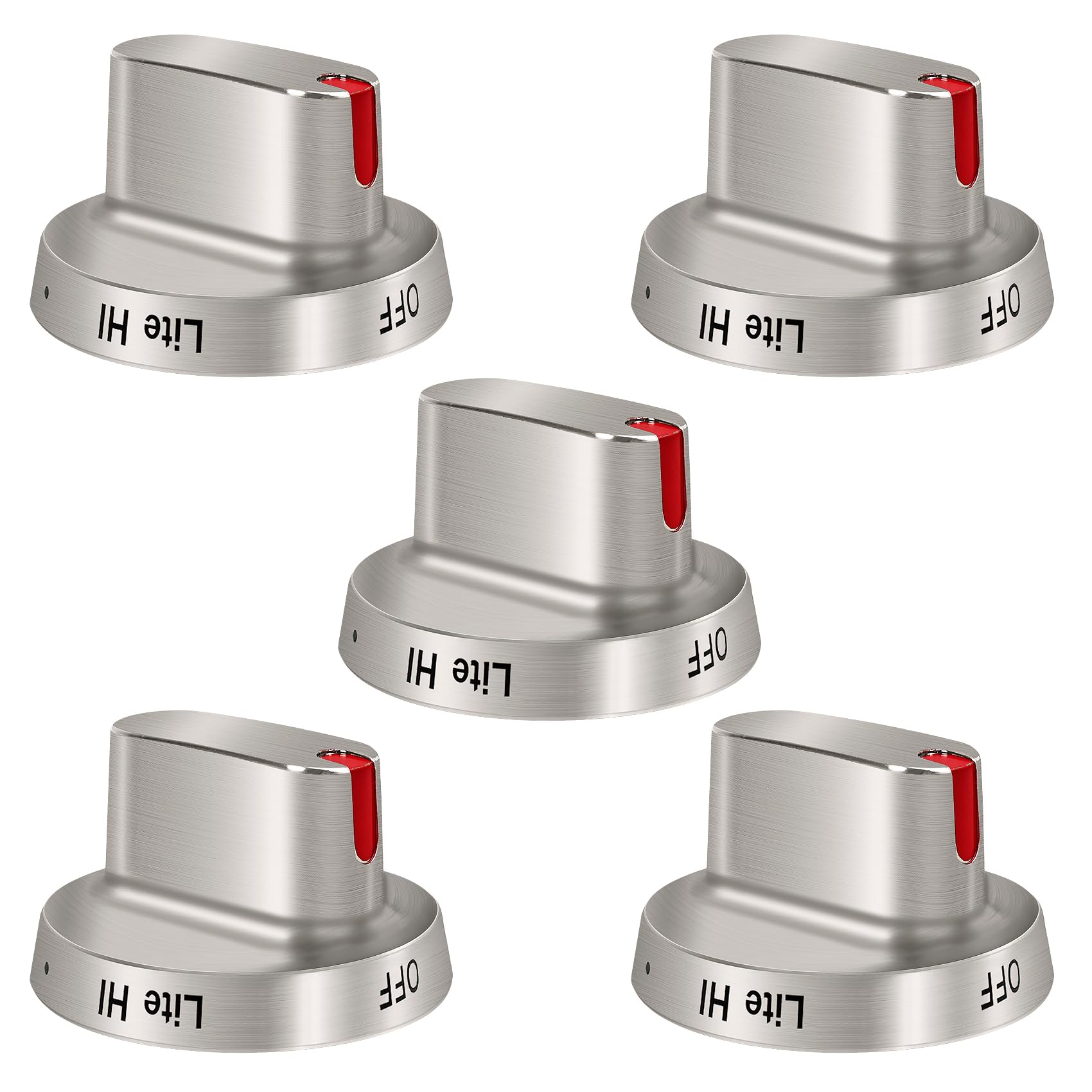 View 1 of [missing one] DG64-00472A Samsung Stove Knobs - 5 Pack