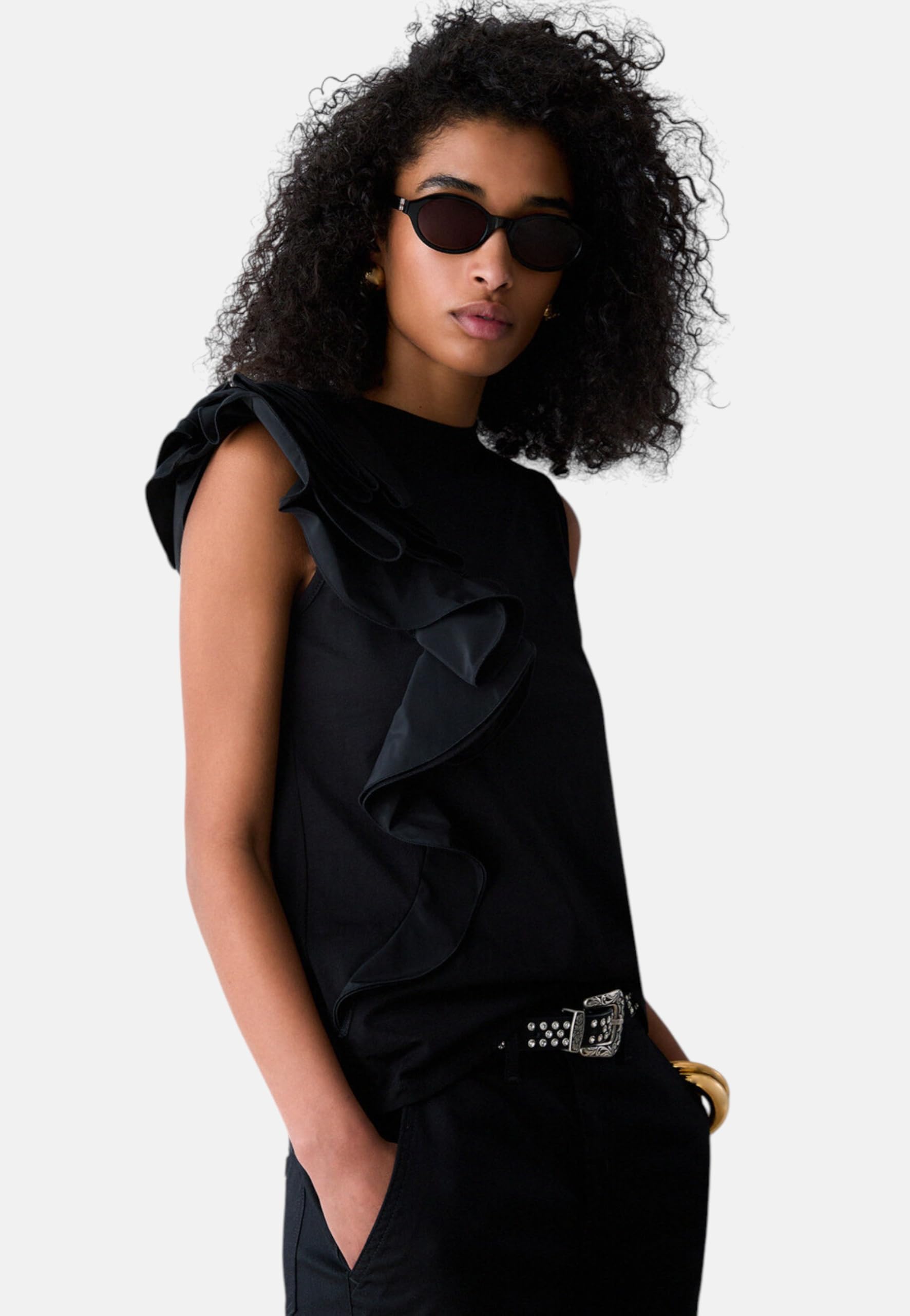 Liu Jo Donna T-Shirt Manica Corta Cotone CA6385J6308