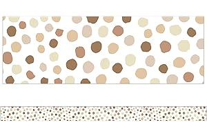 Polka Dot Classroom Borders, White Picket Fence Decor