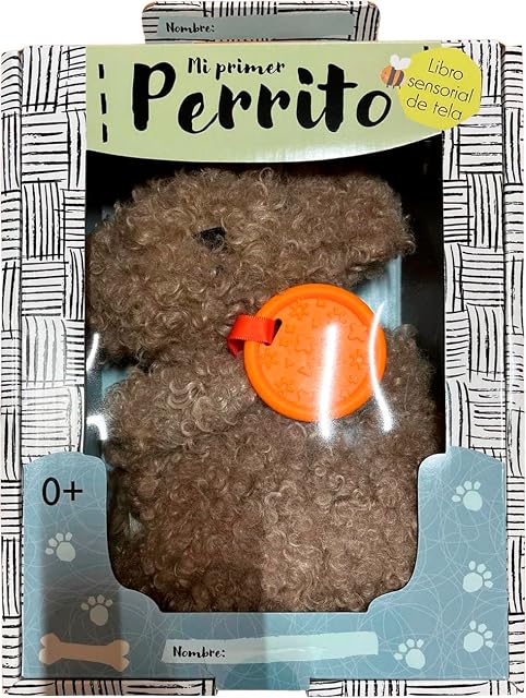 Portada de MI PRIMER PERRITO. Libro de tela