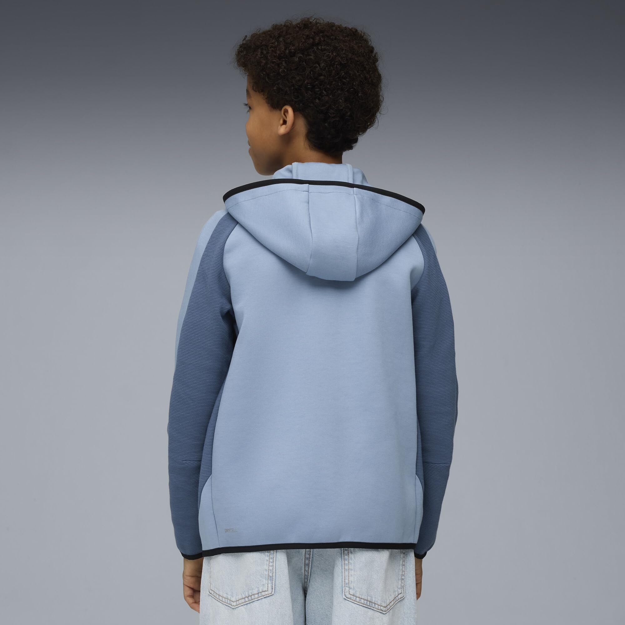 PUMA Bluza chłopięca Evostripe z kapturem na całej długości Dk B (1 szt.)