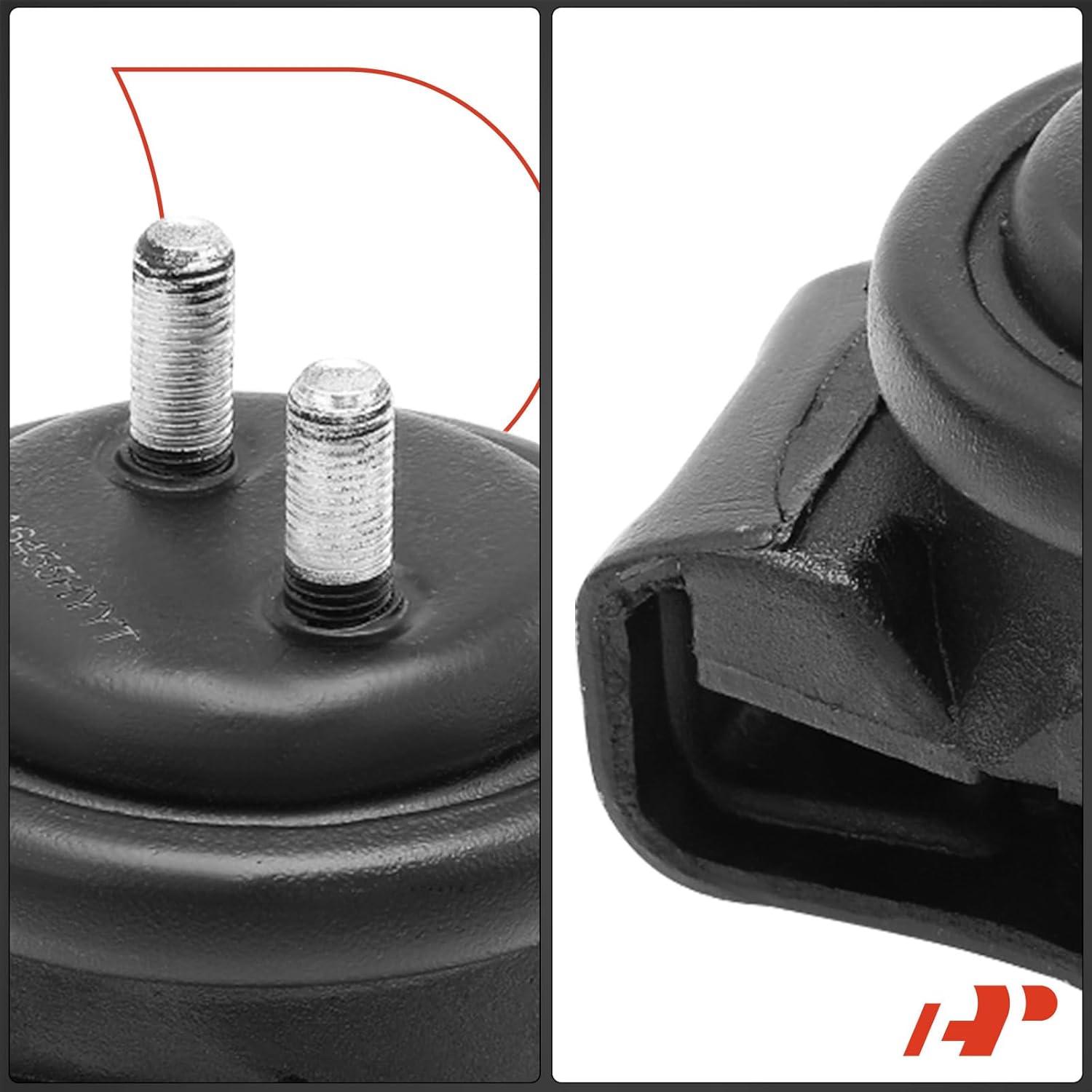 A-Premium Engine Motor Mount Kit Compatible with Suzuki Grand Vitara 1999-2005, XL-7, Vitara, Sidekick & Mazda MPV & Chevrolet Tracker, 1.6L 1.8L 2.0L 2.5L 2.6L 2.7L, 2-PC Set