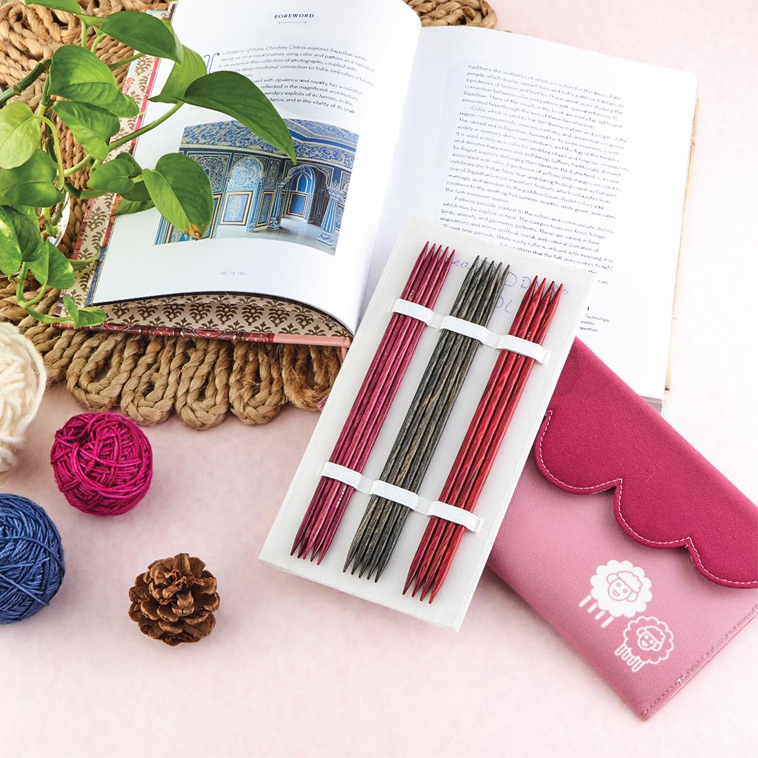 Amazon.co.jp: KnitPro Dreamz 二本針 20cm セット スターター