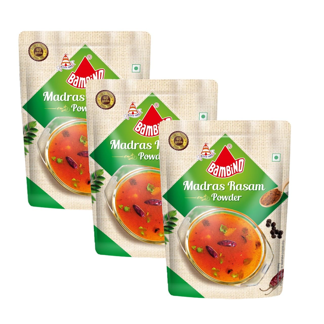 Bambino Madras Rasam Powder 100g (Pack Of 3) (B09LVG7N5S) Amazon Price History, Amazon Price Tracker