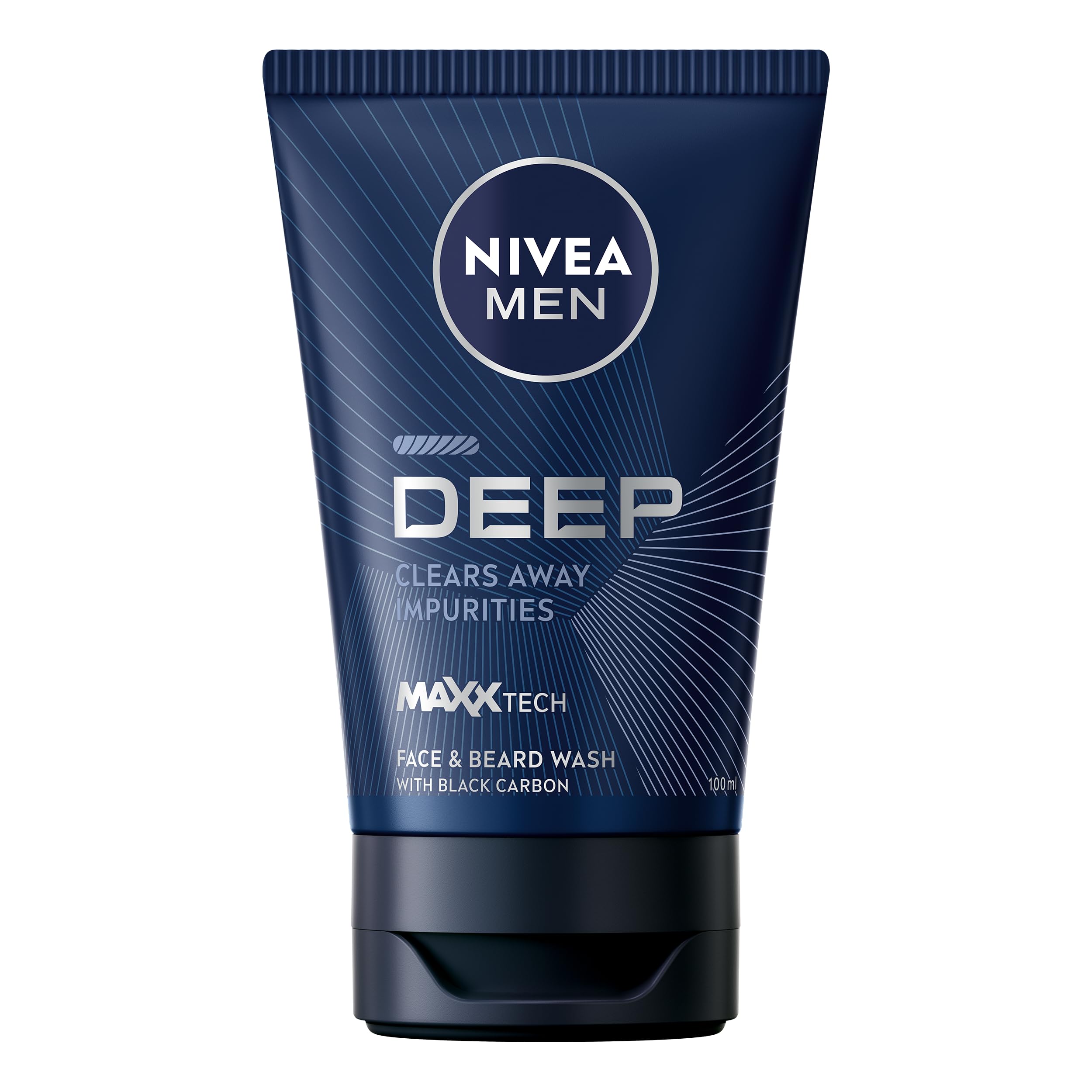Nivea Deep Face And Beard Wash 100Ml