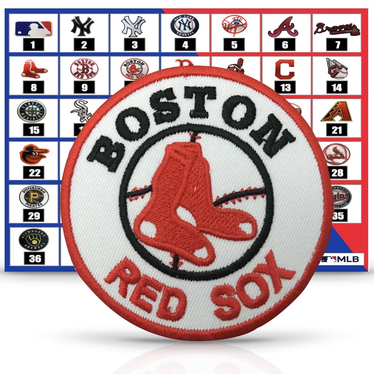 メジャーリーグ　MLB　メタリック　チームロゴ　レトロ　ステッカーセット 即日出荷 イーカム MLB ロゴ ステッカー メジャー 5cm