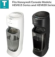 Vista 5 de Honeywell HFT600PF1 Filtro de Mecha de Repuesto T, 1 paquete, Blanco