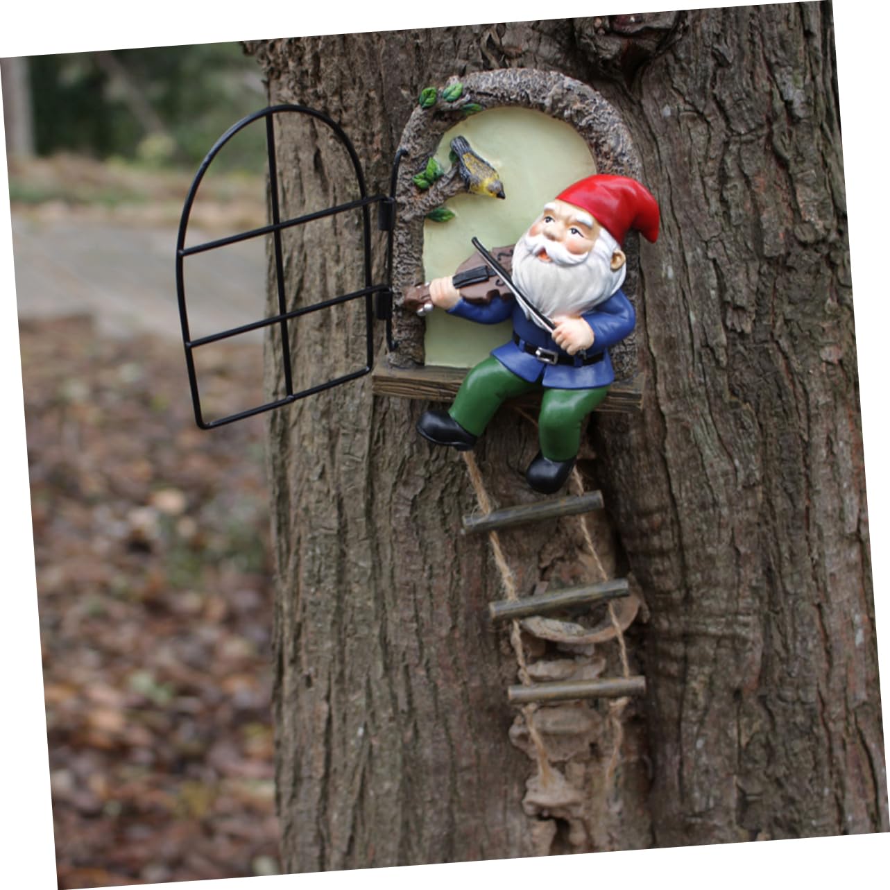 Toddmomy Garten Statue Resin Niedliche GNOME Dekofigur für Außenbereich Langlebig und Platzsparend für Garten Patio und Einfahrt