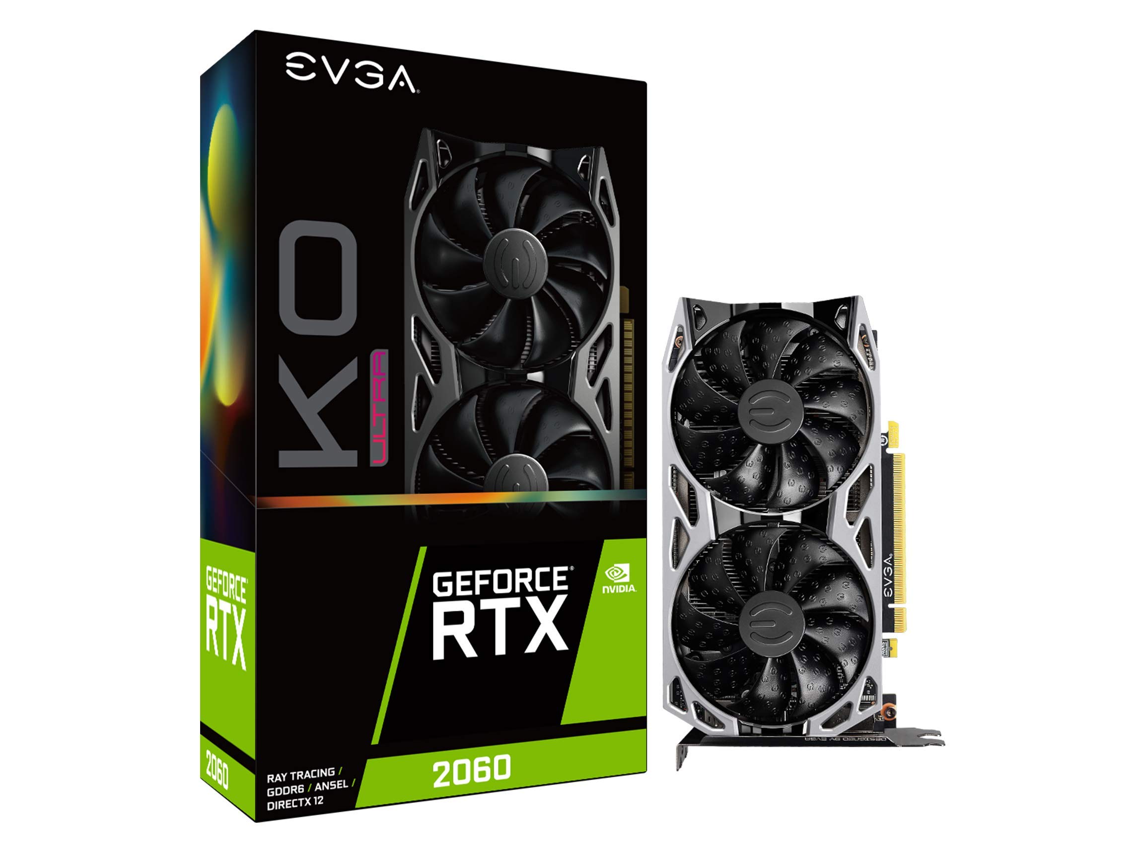 Amazon.com: EVGA GeForce RTX 2060 KO Ultra Gaming, 6GB GDDR6, Dual