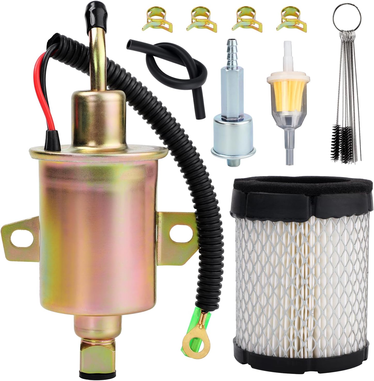 149-2311 Fuel Pump 149-2457 Fuel Filter and 1403280 Air Filter Tune Up Kit Compatible with Onan Cummins Generator RV 4000 4KW Microlite MicroQuiet Generators