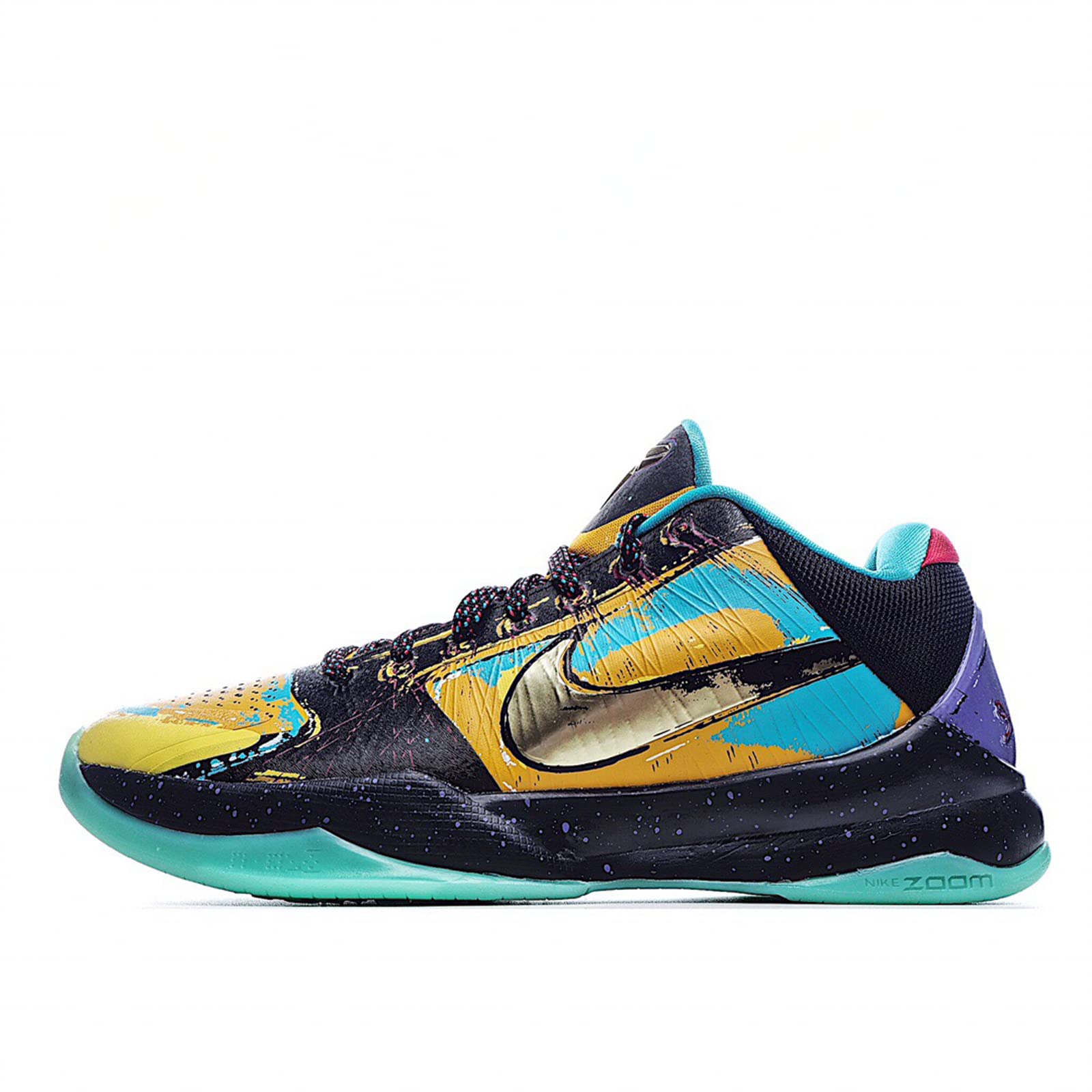 FGFG Men's Kobe 5 Basketball Shoes Training Wear-Resistant Basketball Shoes