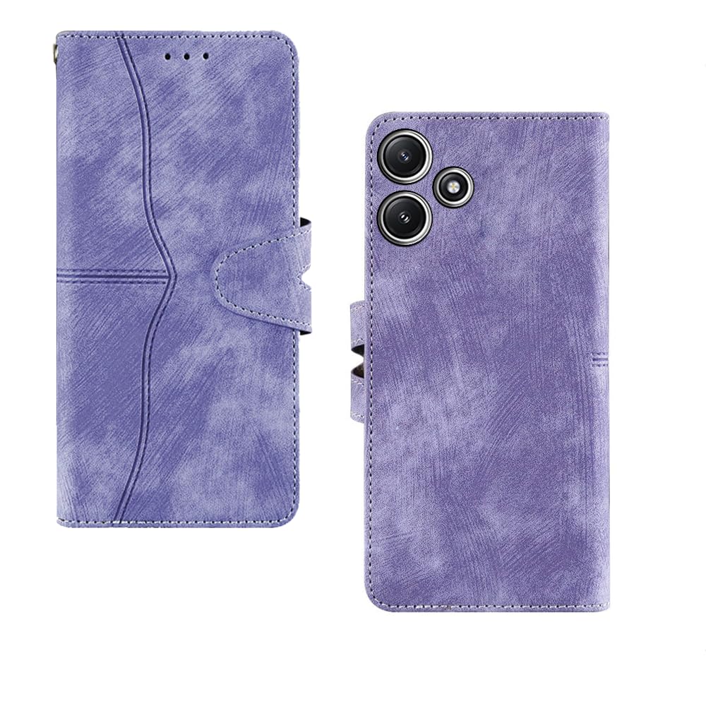 Inktree Redmi 12 Flip Case | with Built in RFID Blocking Material | Card Pockets Wallet & Stand | Flip Cover for Redmi 12 (Aug 2023 Launch) - Purple (B0CD1MQDBD) Amazon Price History, Amazon Price Tracker