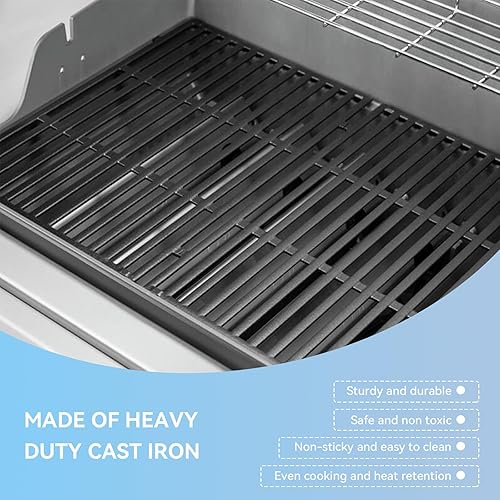 Miniatura 37 de 7636 Barras aromatizantes para Weber Spirit y Spirit II y GS4 Spirit II 300 Series, Spirit E310 E320 E330 S310 S320 S330 Parrilla de gas con perilla