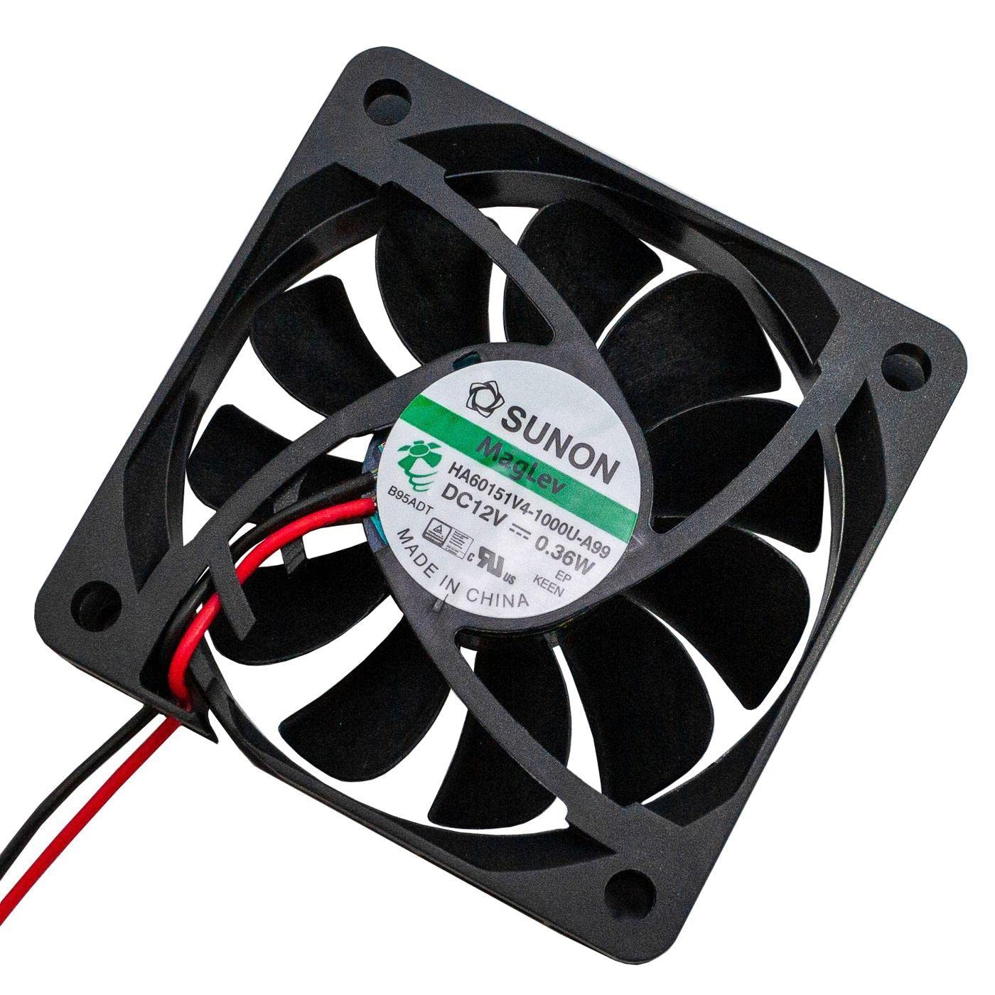 Sunon Axiallüfter HA60151V41000UA99, 12 V DC, 60×60×15 mm