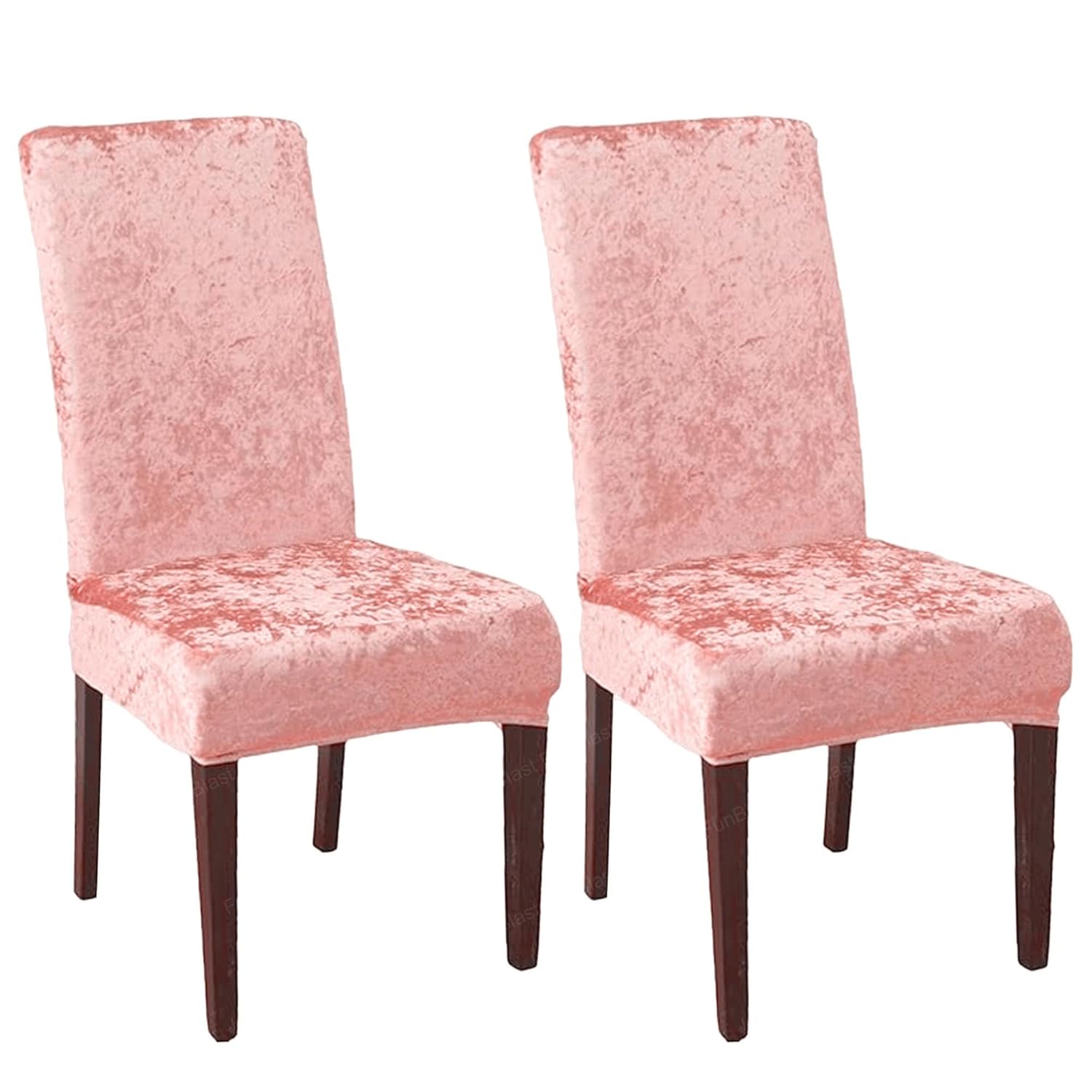 FunBlast Chair Covers Universal Velvet Chair Cover, Elastic Stretch