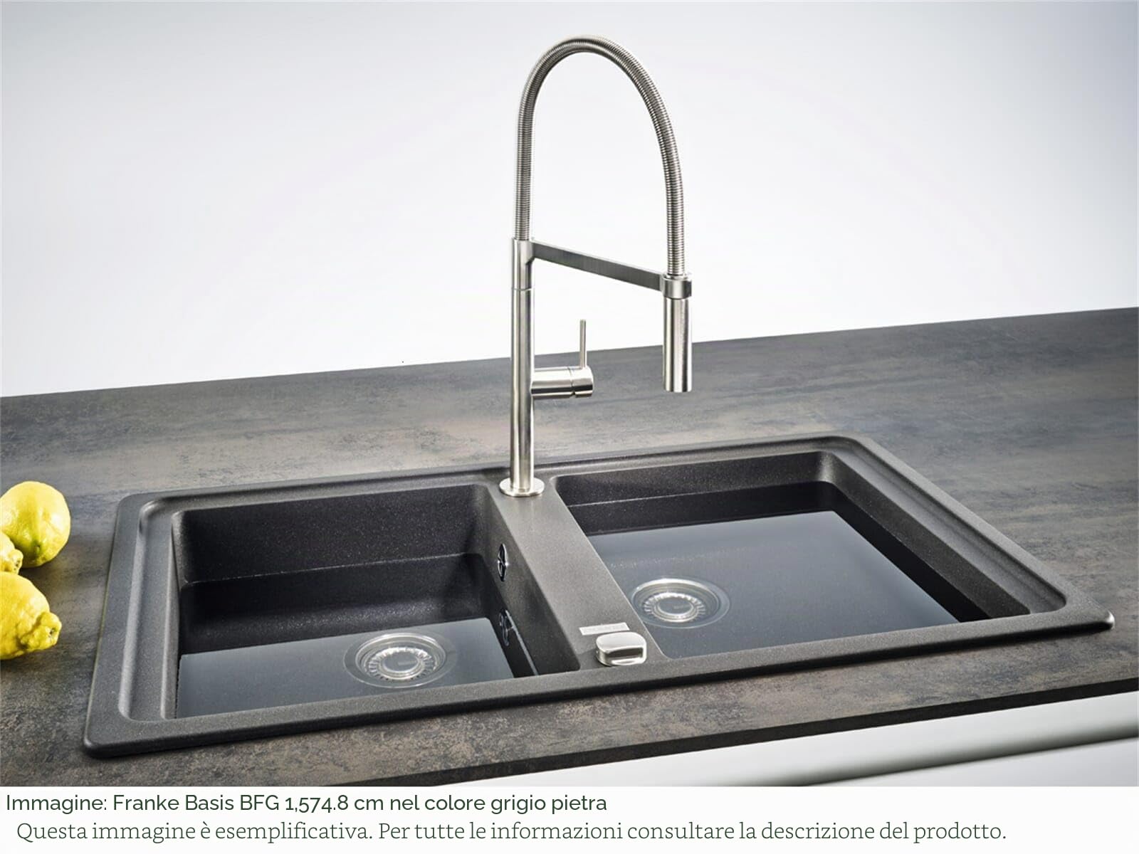 Franke euroform-lavandino base BFG{620} (114,0301,373) - FRAGRANITE Onyx