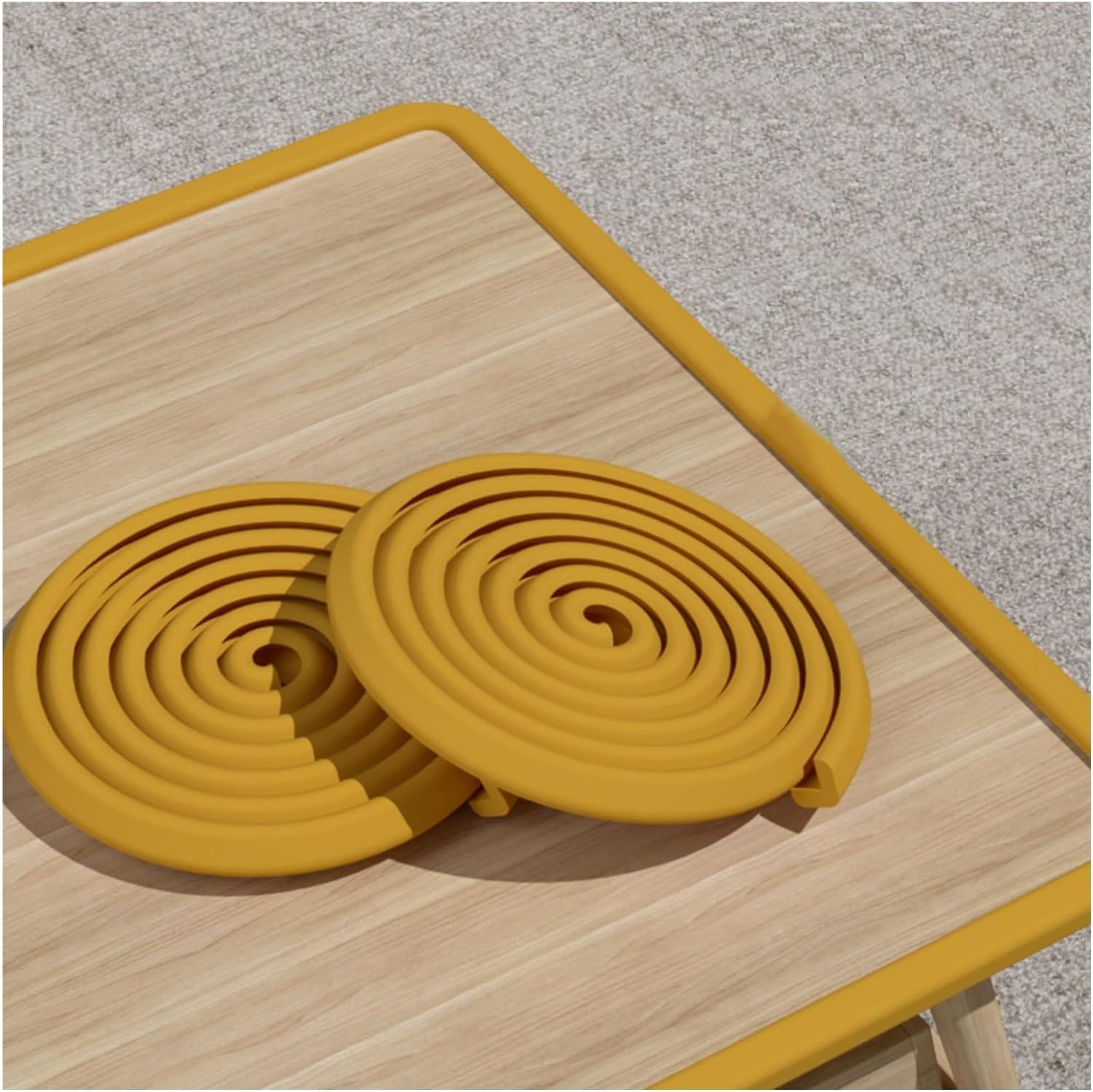 LNNW Garage Wall Protector Furniture Edge Corner Padding, Foam Desk Edge Protector, Home Office Self-Adhesive Furniture Edge Strips Guard Wall Corner Edge and Bumpers Corner Guards(Woody,5m)
