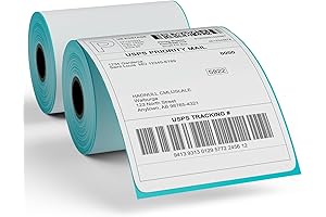 BESTEASY Thermal Labels 4x6: 1000 Rolls for Efficient Shipping Solutions