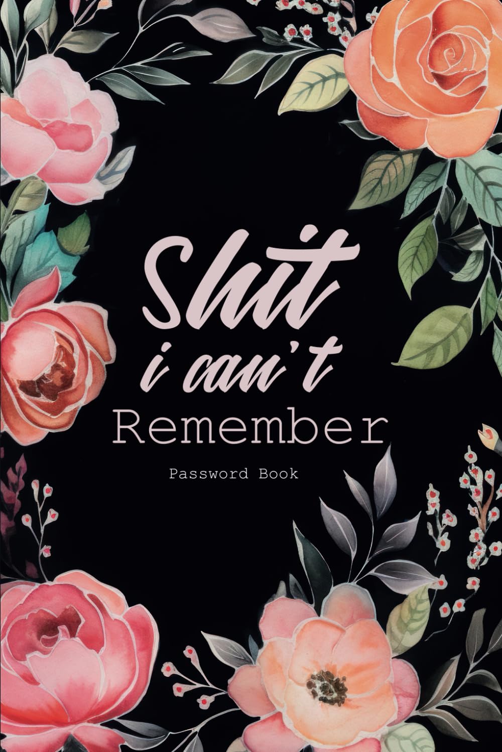 Password Book: Pocket alphabetical password organizer logbook / Password log Book / Personal Internet Address & Password Log Book Keeper/ My Brain is Too Full/password book small "6 x 9”