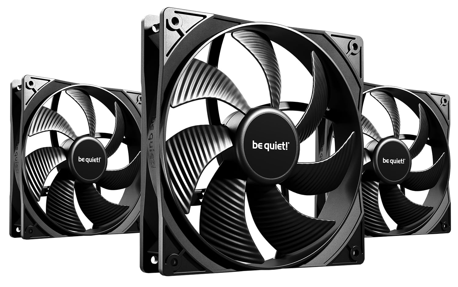 be quiet! Pure Wings 3 140mm PWM Triple Pack – Pure Wings 3 140mm PWM Triple Pack