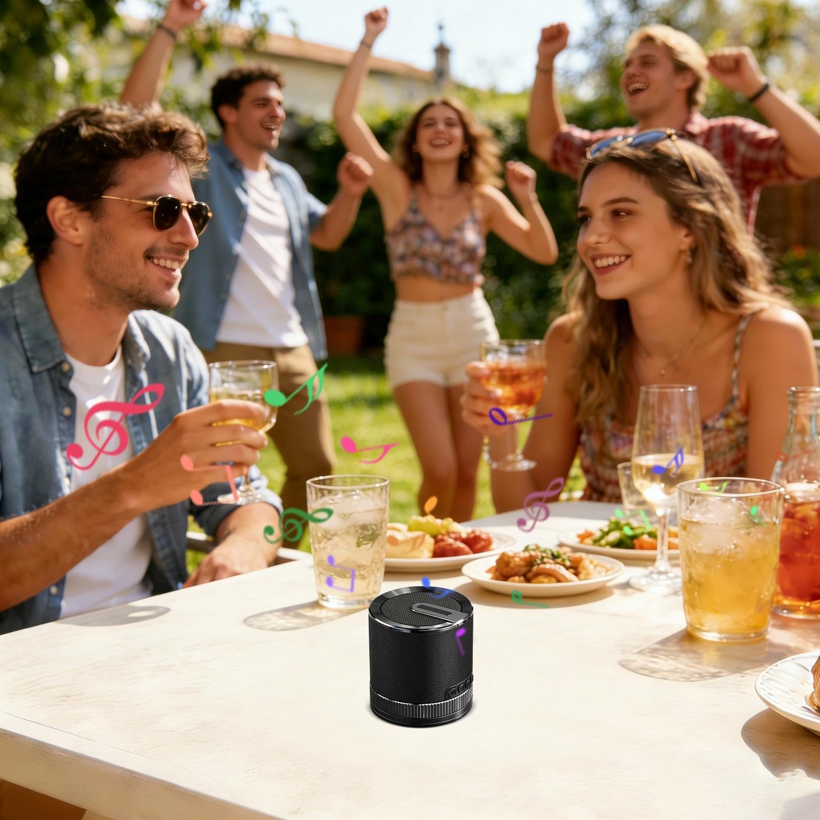 Enceinte de douche Petit lecteur audio à basses puissantes et son surround