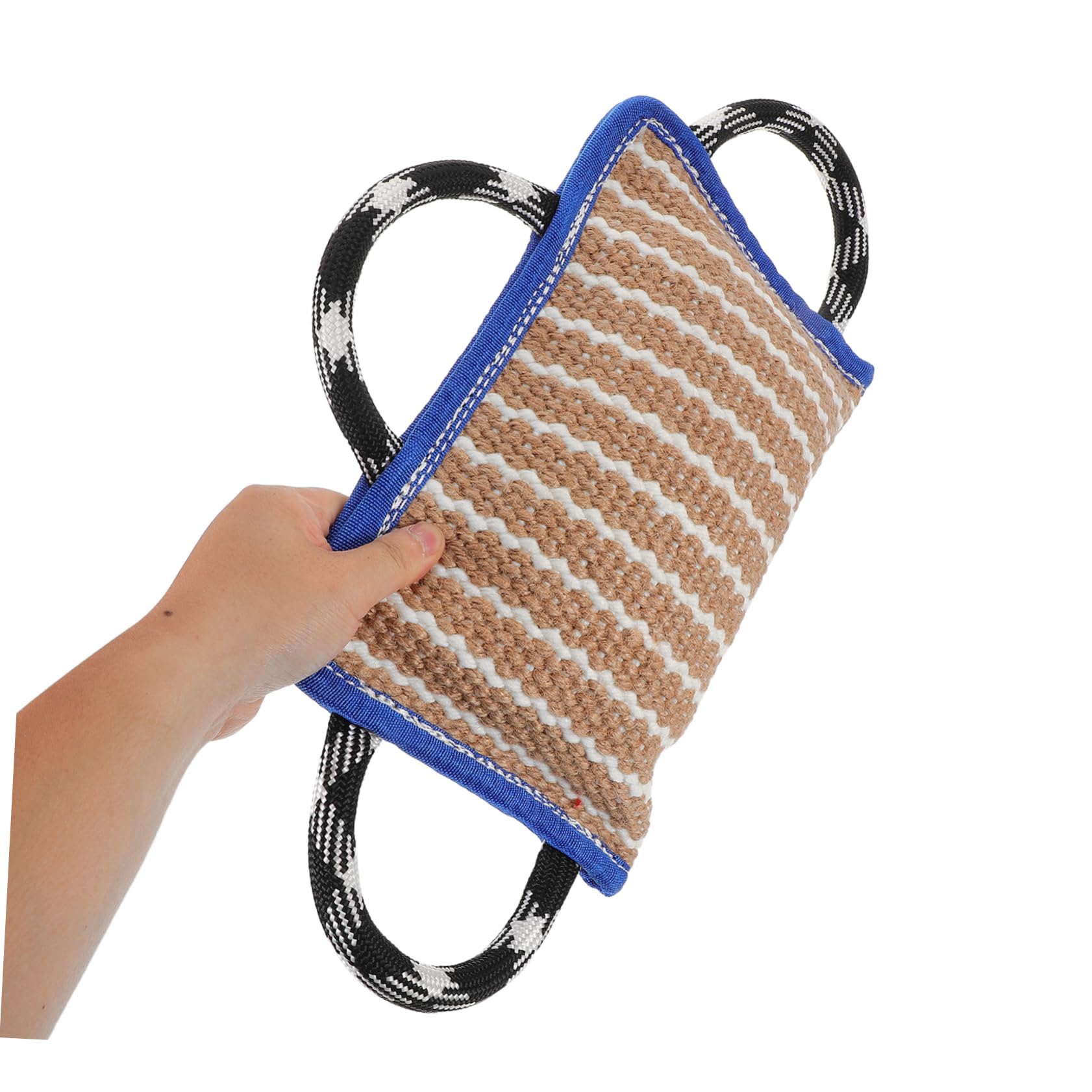 ibasenice Juguete para Perros Bite Force: Juguete De De Lino para Perros Almohada De Mordida Reforzada, Diseñada para Entrenamiento En