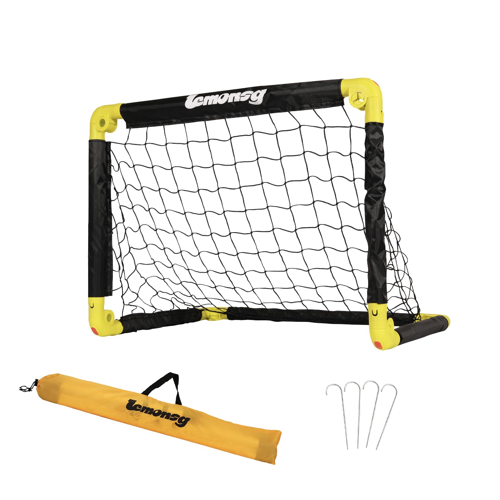 Portable Football Goal for Kids, Foldable Toddler Football Goal with Mini Football, Indoor Football Goal for Garden Indoor Outdoor Play, Toys for Children