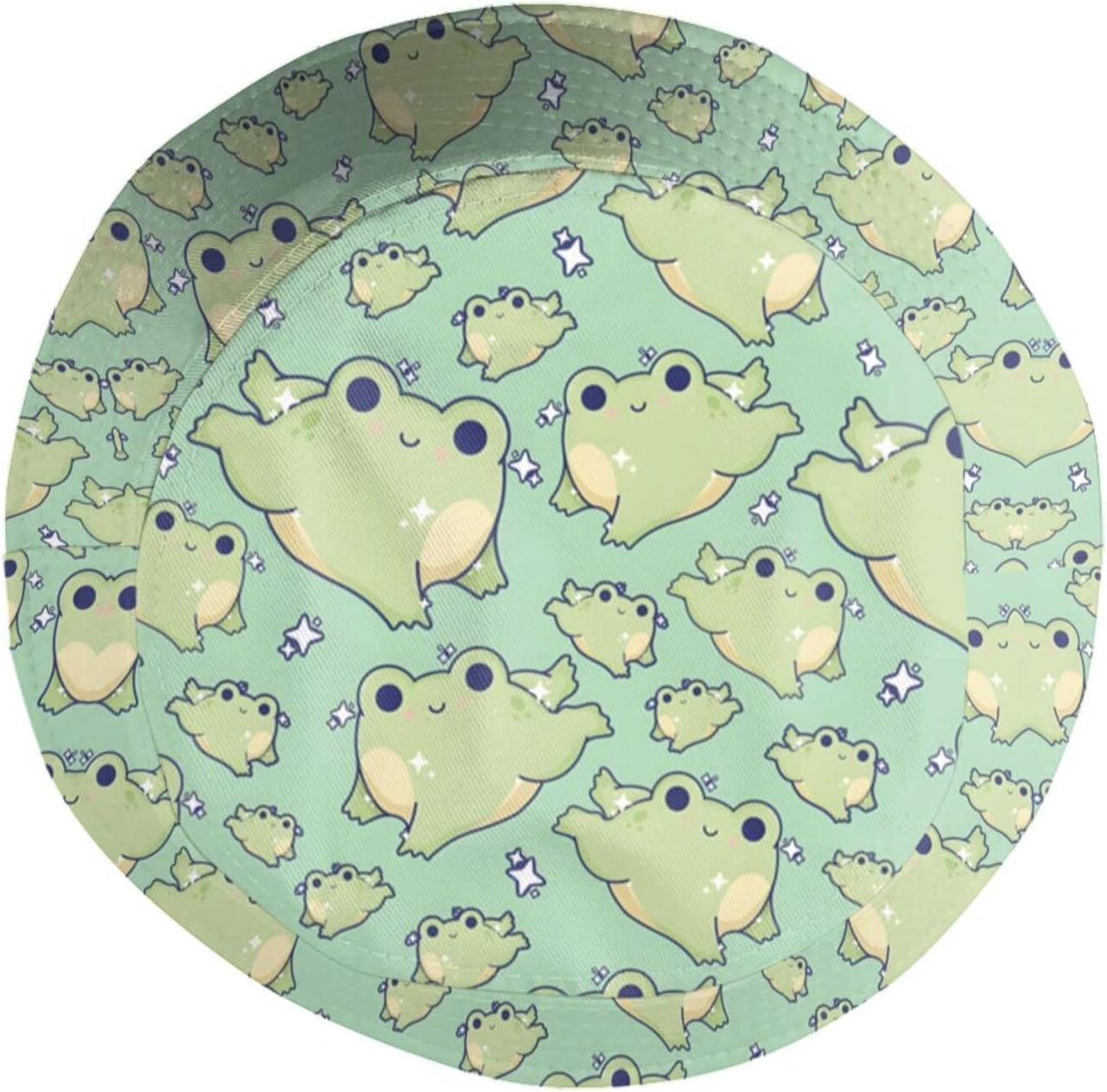 Frog Bucket Hat Fisherman Cap Animal Bucket Hat Sun Beach Cap Men Women Travel Caps - Image 4