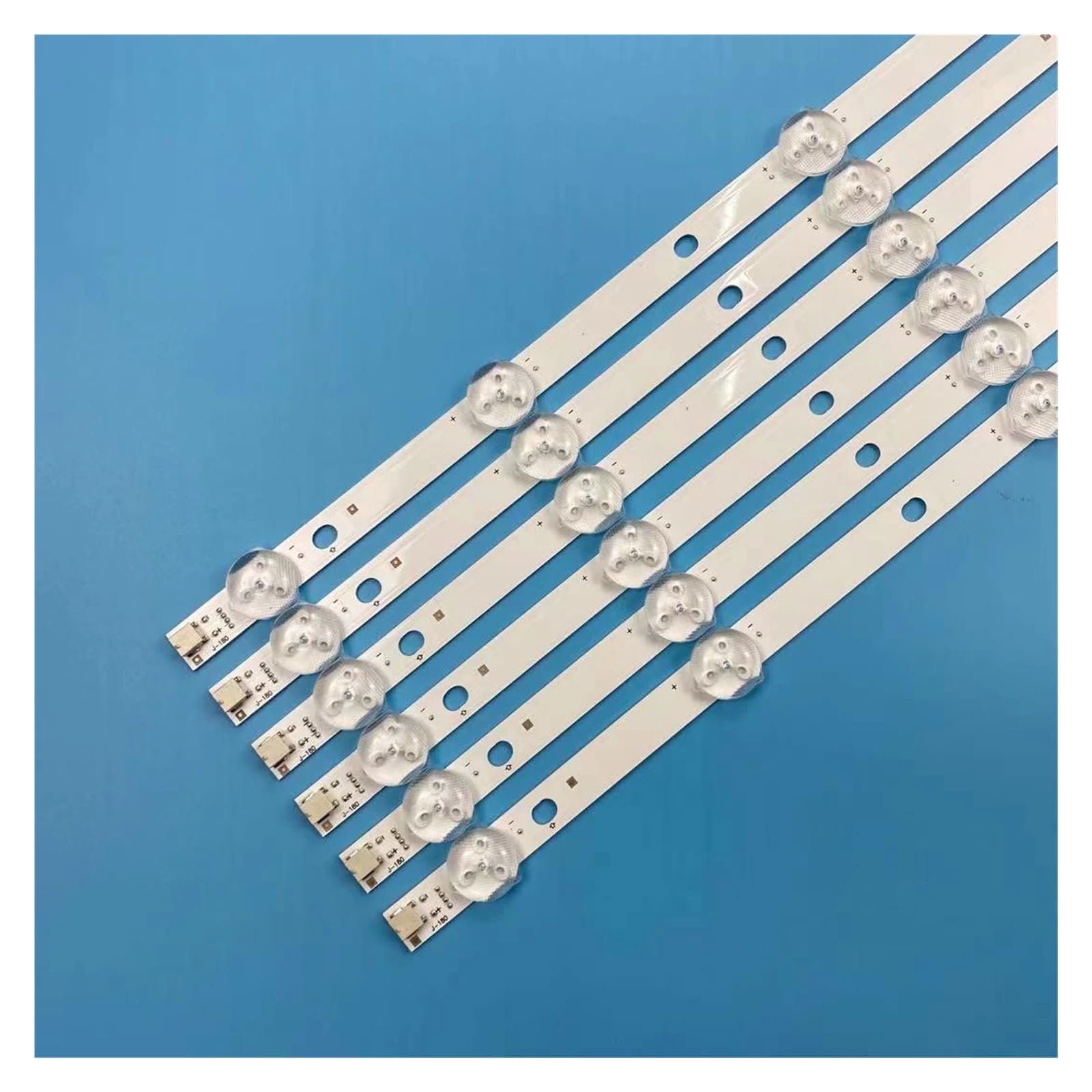 Kit De Bandes De Rétro-éclairage LED, 12 Pièces, For Samsung UN60J6200AF 2013SVS60 3228N1 D3GE-600SMA-R2 D3GE-600SMB-R1 BN96-29074A BN9629075A Lampes de remplacement pour téléviseur(1 set)