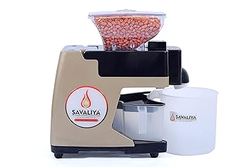 Savaliya Industries Premium SI-801 Fully Automatic Home Use Oil Press Machine || Oil Extraction Machine, 