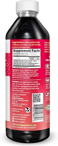 Miniatura 9 de Líquido de soporte de sangre de hoja de papaya  15 veces más fuerza  Extracto de hoja de papaya  plaquetas saludables, limpieza de sangre,