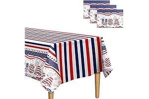 4th of July Tablecloth: Patriotic Elegance for Memorable Gatherings