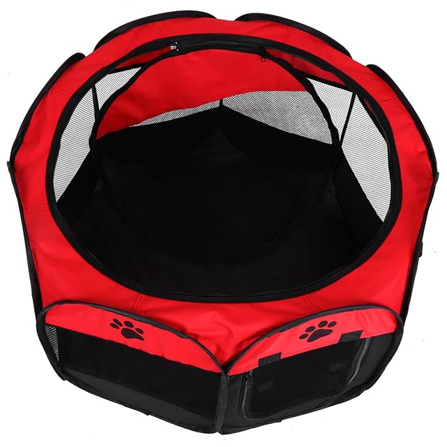 Foto 5 de 8 de Pet Tent Foldable Pet Tent, Puppy Playpen Pet Playpen Dog