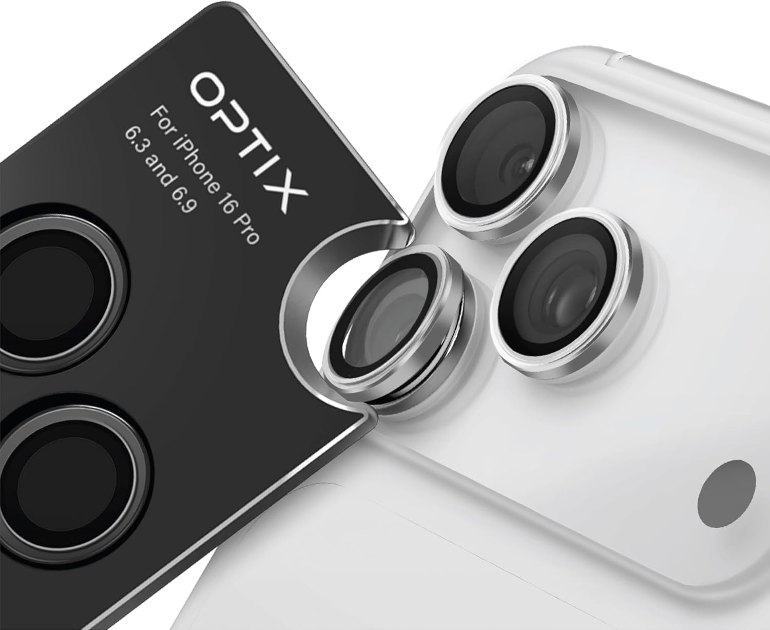 UNIQ OPTIX PRIME™ Camera Lens Protector for iPhone 17 Pro Max/Pro (BLUE)