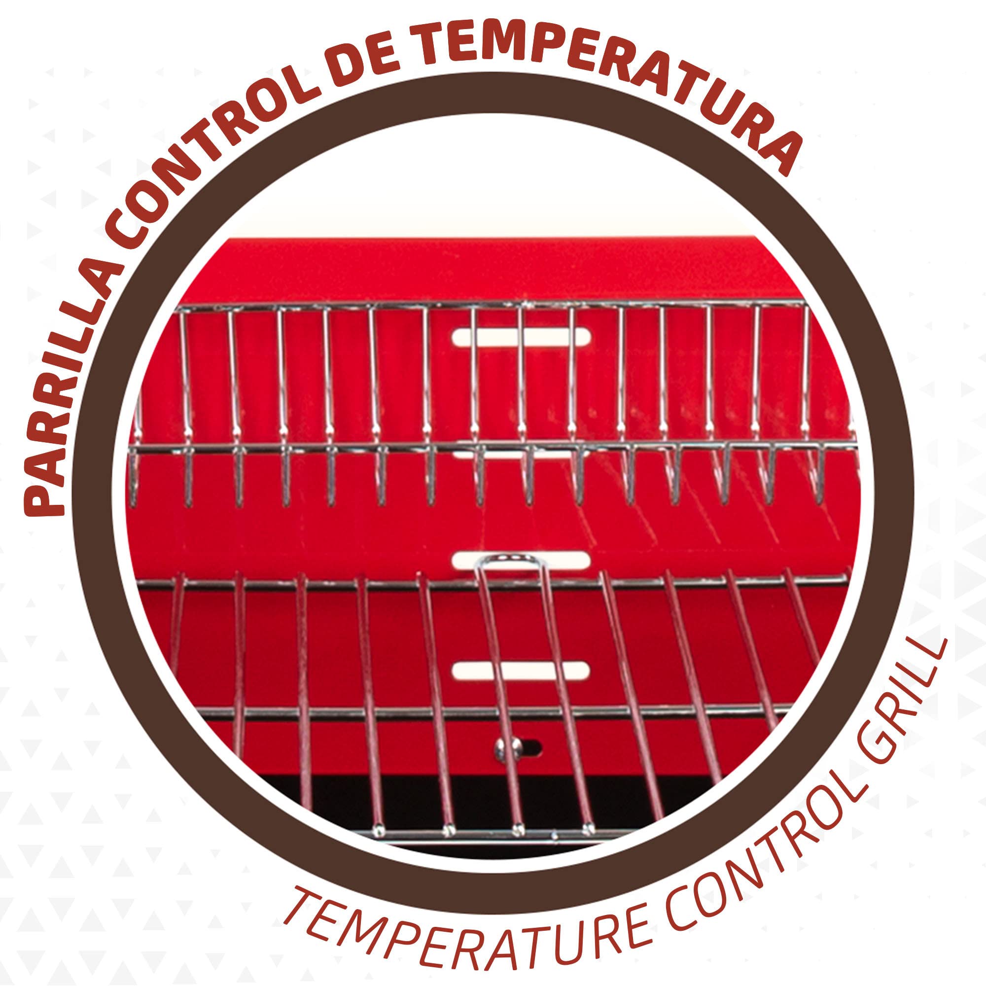 Barbecue portable au charbon de bois pour 4 niveaux Aktive